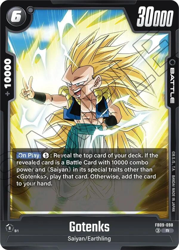 Gotenks - FB09-098 Holofoil