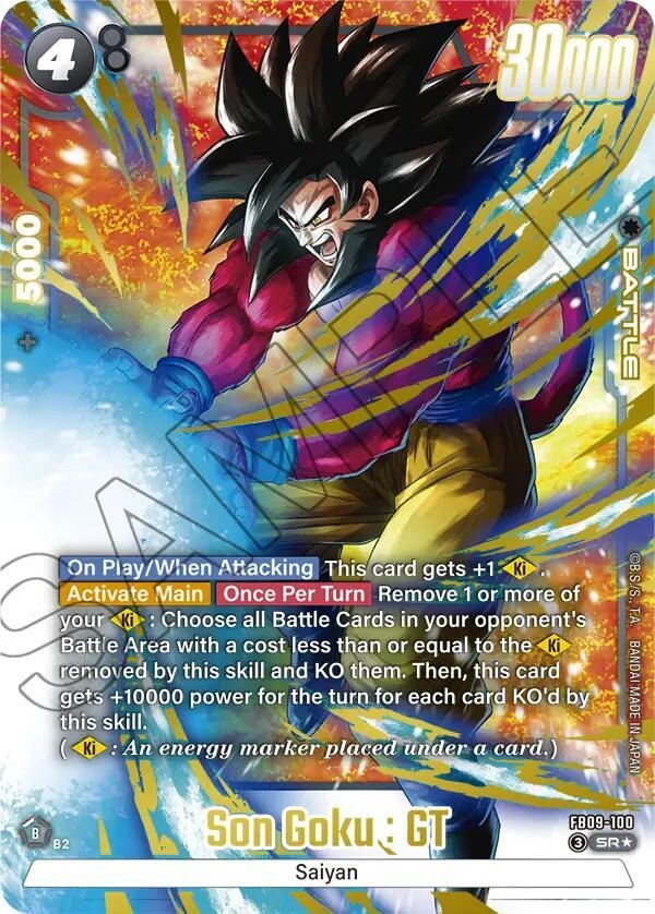 Son Goku : GT - FB09-100 (Alternate Art) Holofoil