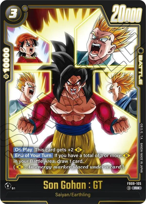 Son Gohan : GT - FB09-105 (Alternate Art) Holofoil