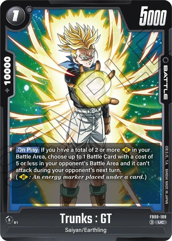 Trunks : GT - FB09-109