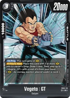 Vegeta : GT - FB09-116 Holofoil FB09-116