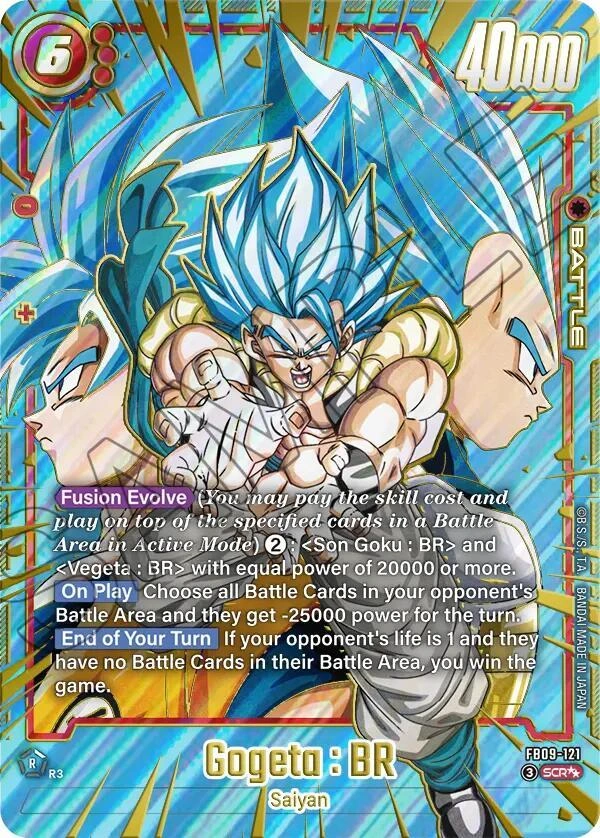 Gogeta : BR - FB09-121 (Super Alternate Art) Holofoil