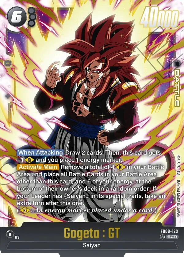 Gogeta : GT - FB09-123 Holofoil