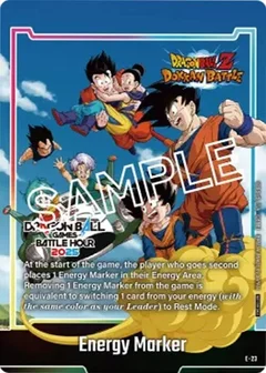 Energy Marker (E-23) (Dragon Ball Games Battle Hour 2025 Promo Card Set) Holofoil E-23