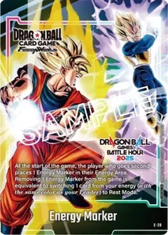 Energy Marker (E-28) (Dragon Ball Games Battle Hour 2025 Promo Card Set) Holofoil E-28