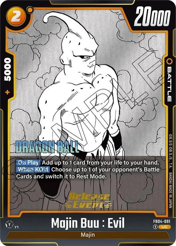 Majin Buu : Evil - FB04-091