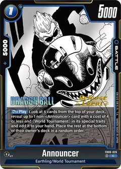 Announcer FB06-026