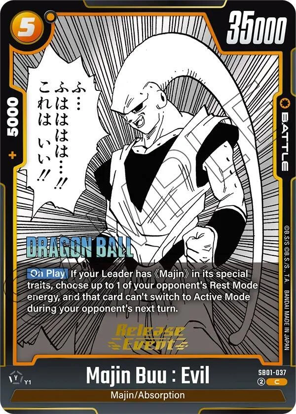 Majin Buu : Evil - SB01-037