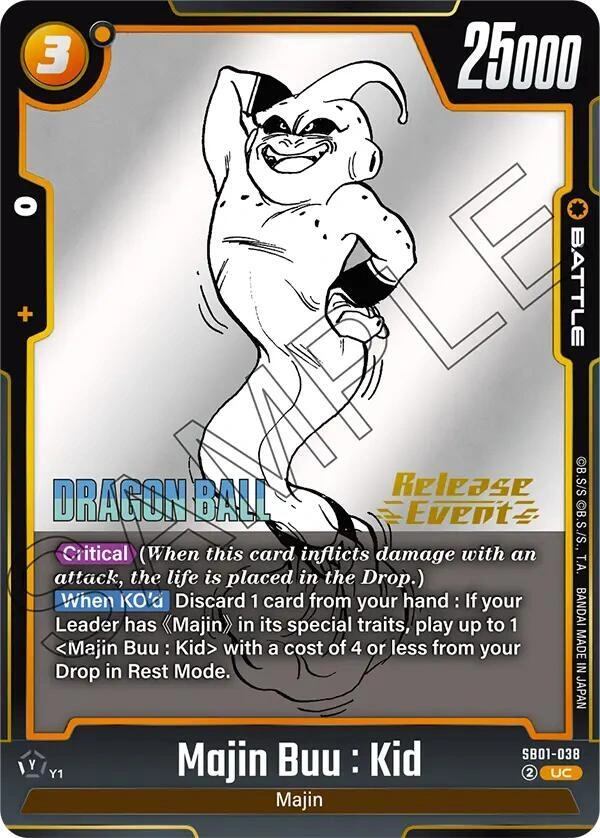 Majin Buu : Kid - SB01-038