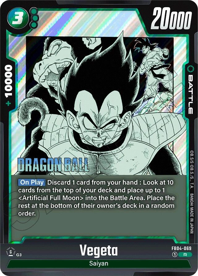 Vegeta - FB04-069 Holofoil