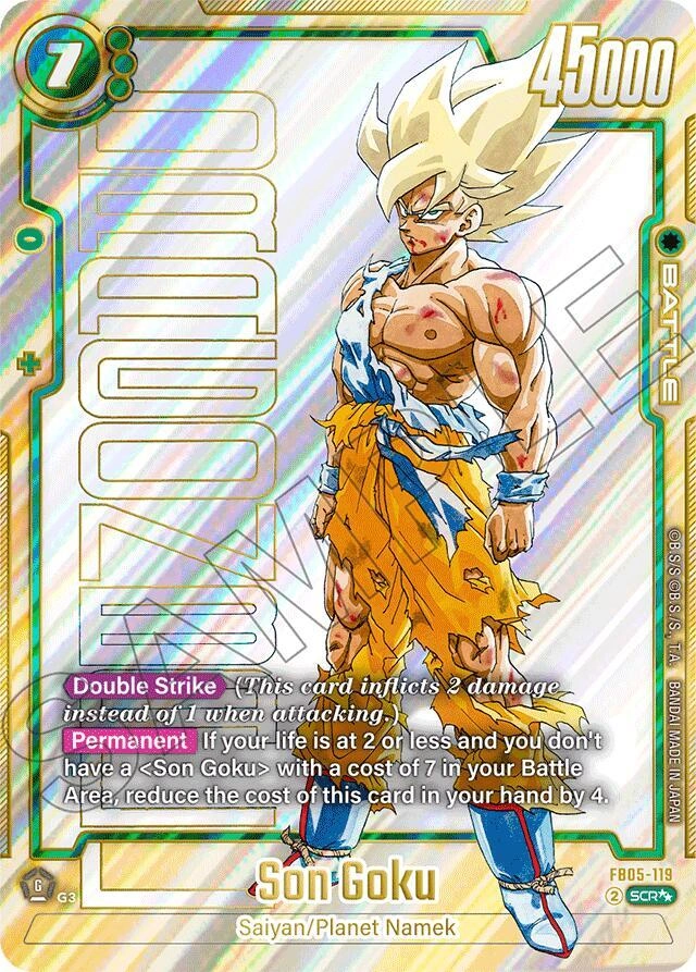 Son Goku - FB05-119 (Super Alternate Art) Holofoil
