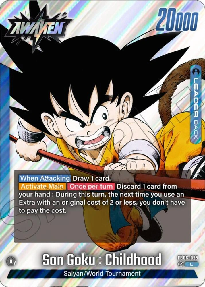 Son Goku : Childhood - FB06-025 Holofoil