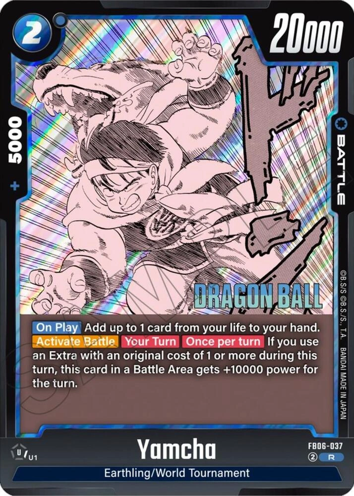 Yamcha - FB06-037 Holofoil