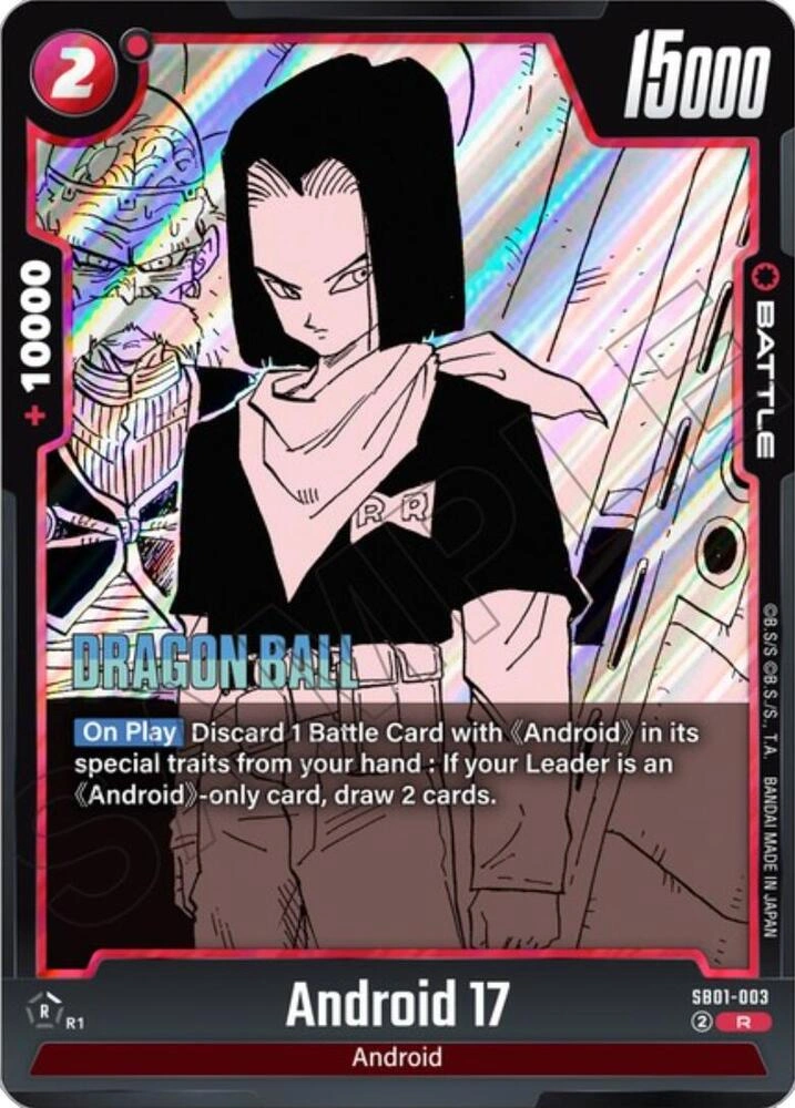 Android 17 - SB01-003 Holofoil