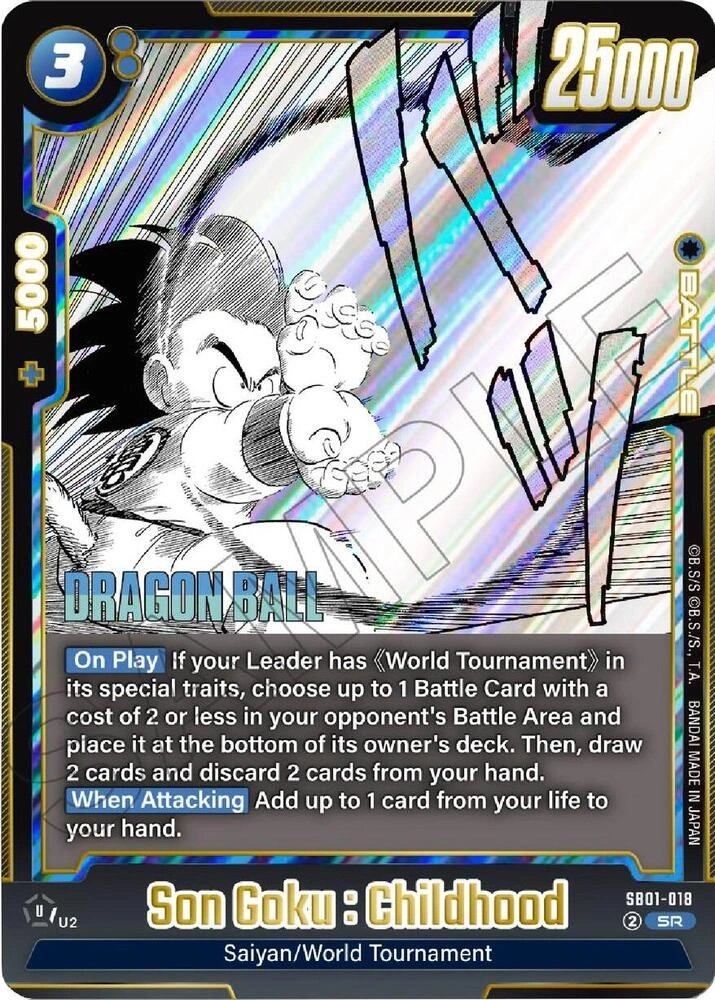 Son Goku : Childhood - SB01-018 Holofoil