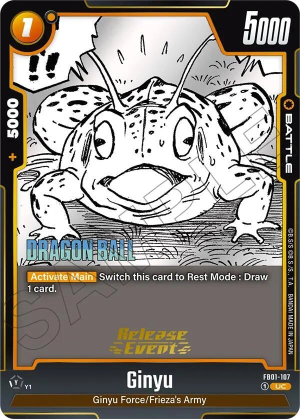 Ginyu - FB01-107 Holofoil
