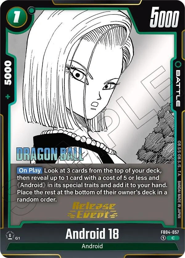 Android 18 Holofoil