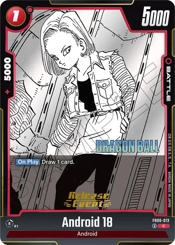 Android 18 - FB06-013 Holofoil