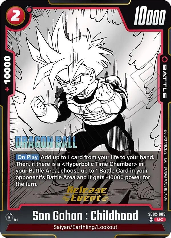 Son Gohan : Childhood - SB02-005 Holofoil