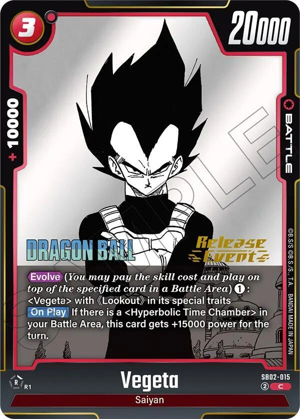 Vegeta - SB02-015 Holofoil