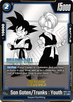 Son Goten/Trunks : Youth Holofoil SB02-025