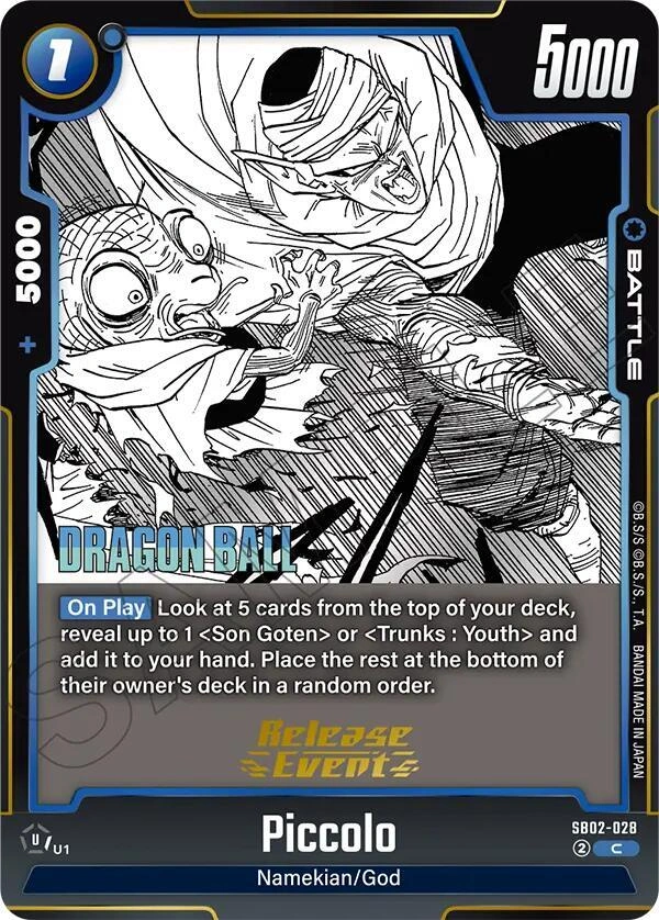 Piccolo - SB02-028 Holofoil