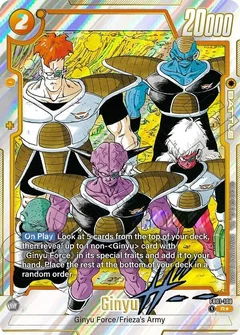 Ginyu - FB01-108 (Alternate Art) Holofoil FB01-108