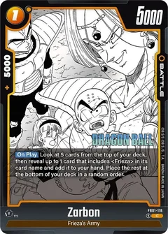 Zarbon - FB01-116 Holofoil FB01-116
