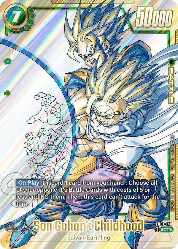 Son Gohan : Childhood - FB01-140 Holofoil