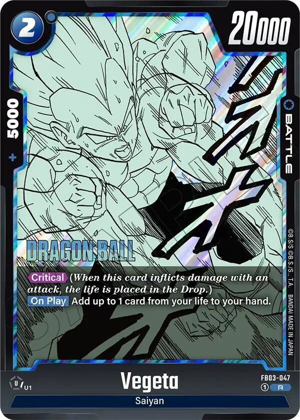 Vegeta - FB03-047 Holofoil