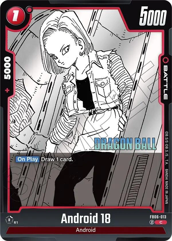 Android 18 - FB06-013 Holofoil