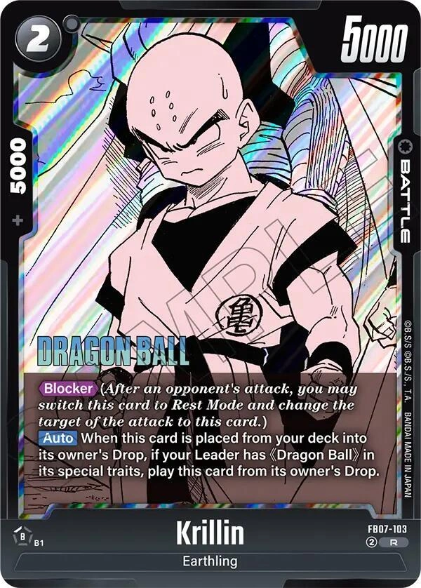 Krillin - FB07-103 Holofoil