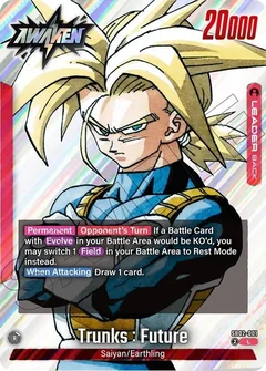 Trunks : Future - SB02-001 Holofoil SB02-001