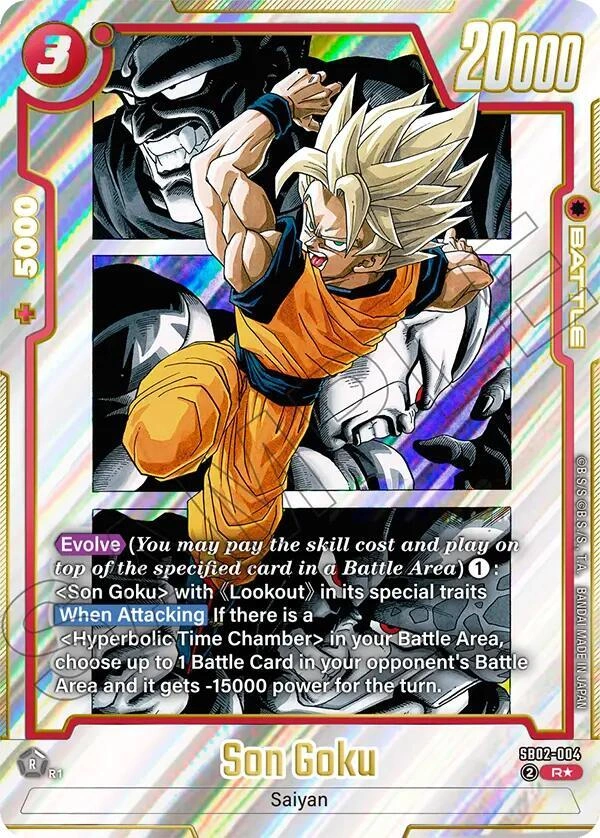 Son Goku - SB02-004 (Alternate Art) Holofoil
