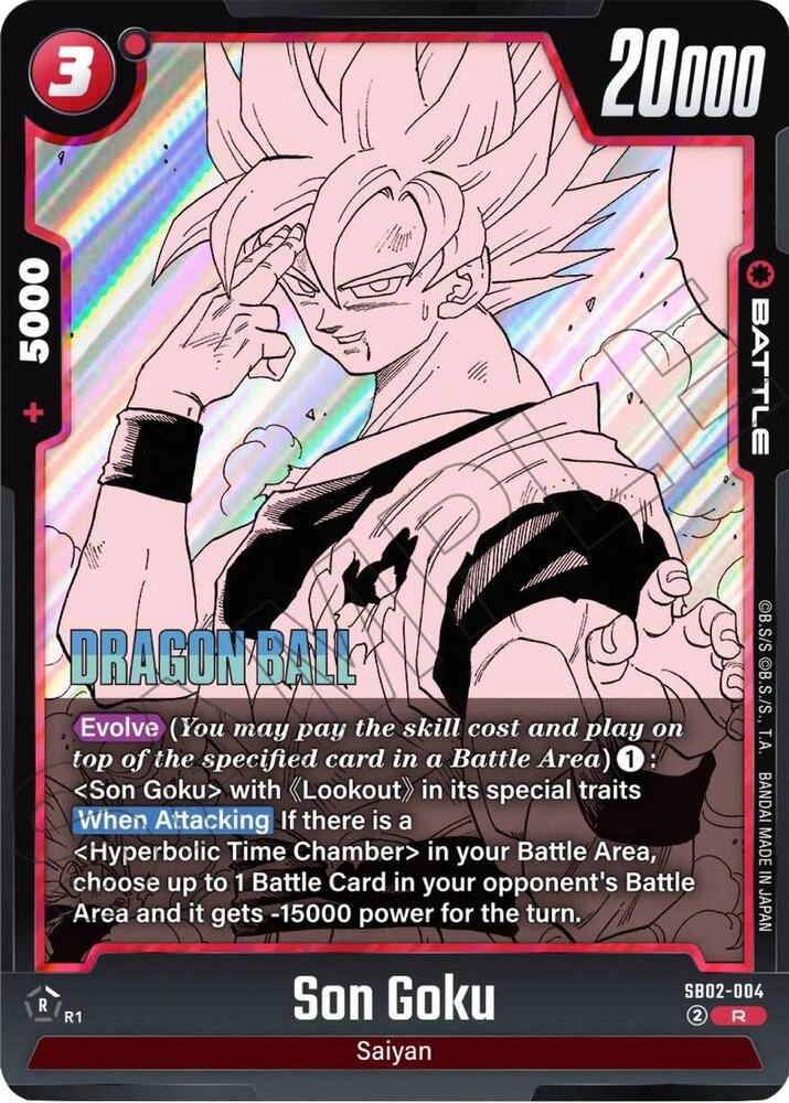 Son Goku - SB02-004 Holofoil