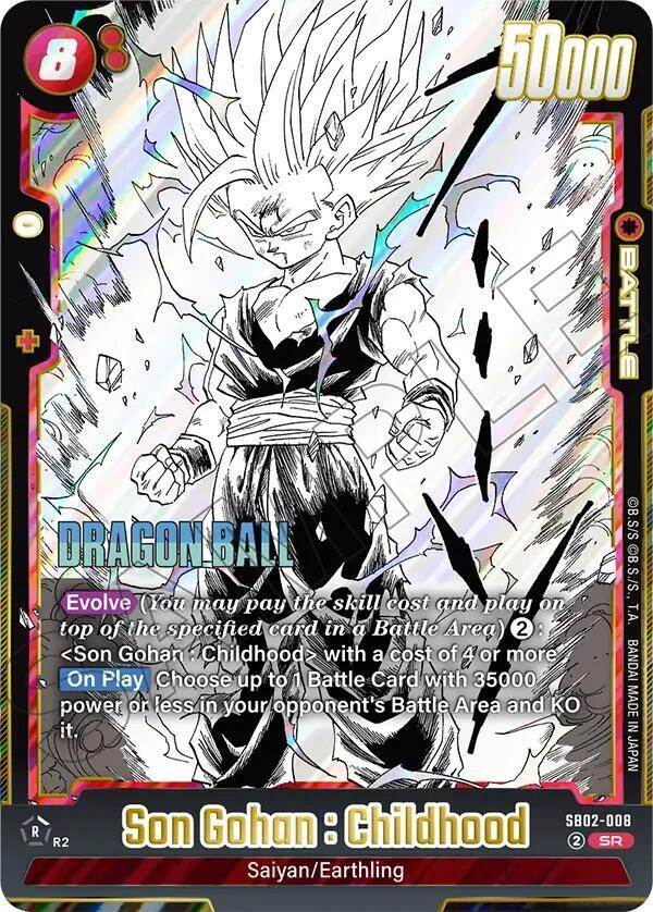 Son Gohan : Childhood - SB02-008 Holofoil