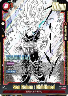 Son Gohan : Childhood - SB02-008 Holofoil SB02-008