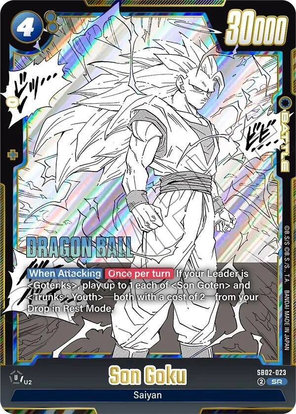 Son Goku - SB02-023 Holofoil