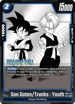 Son Goten/Trunks : Youth Holofoil SB02-025