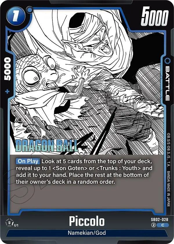 Piccolo - SB02-028 Holofoil