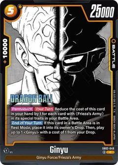 Ginyu - SB02-049 Holofoil SB02-049