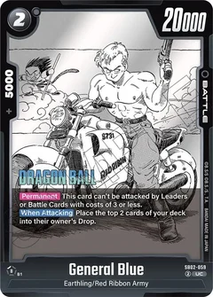 General Blue Holofoil SB02-059