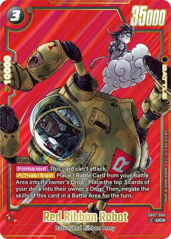 Red Ribbon Robot (Alternate Art) Holofoil