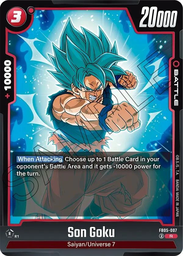 Son Goku - FB05-007 Holofoil