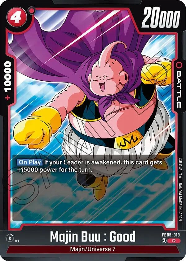 Majin Buu : Good - FB05-019 Holofoil