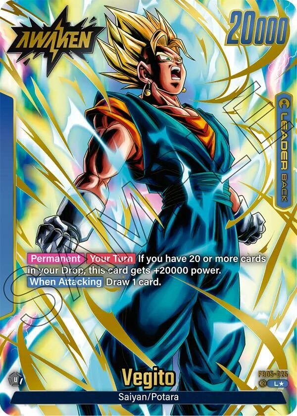 Vegito - FB05-025 (Alternate Art) Holofoil