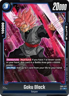 Goku Black Holofoil FB05-027