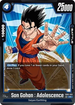 Son Gohan : Adolescence - FB05-033 Holofoil FB05-033