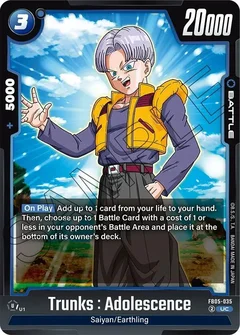 Trunks : Adolescence FB05-035