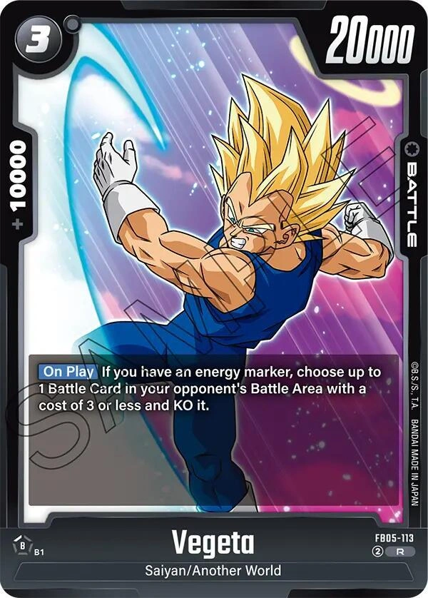 Vegeta - FB05-113 Holofoil